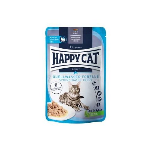 HAPPY CAT Adult Culinary Meat in Sauce Quellwasser Forelle 20x85 g