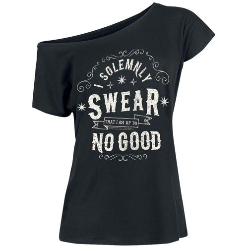 Harry Potter I Solemnly Swear T-Shirt schwarz in S