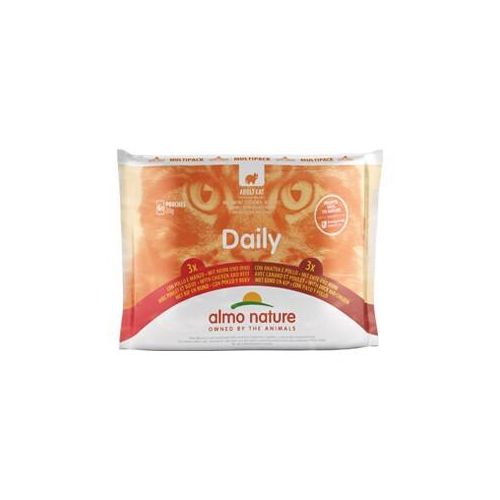 Almo nature Daily Multipack 6x70g Fleischauswahl