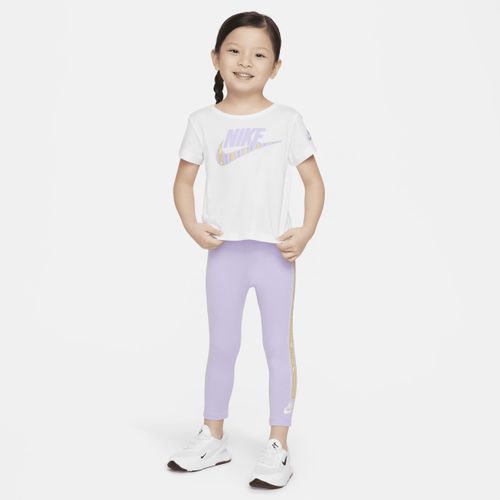 Nike Happy Camper peuterset met legging - Paars