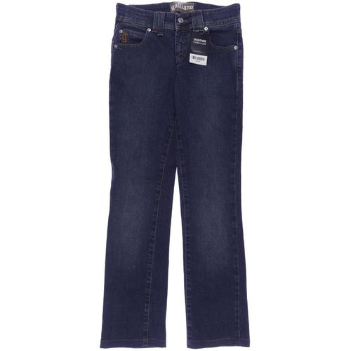 John Galliano Damen Jeans, marineblau, Gr. 26