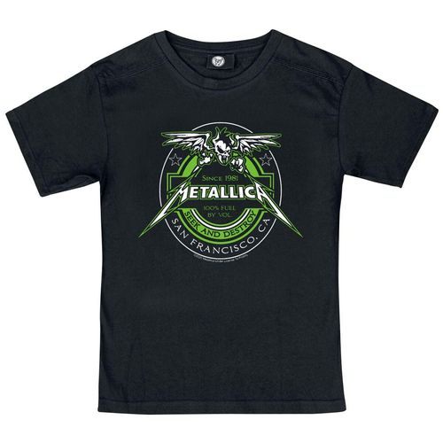Metallica Metal-Kids - Fuel T-Shirt schwarz in 104