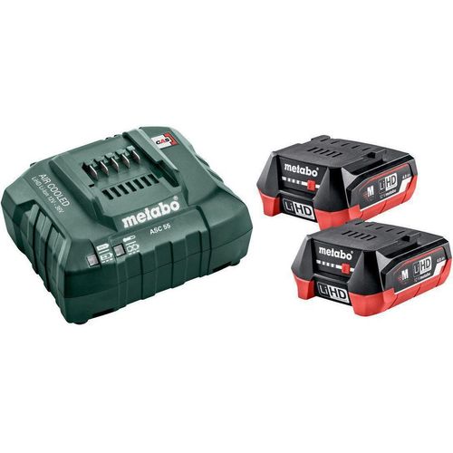 metabo Akku-Set »Metabo Akku und Ladegerät 12 V - 2«, 48 mAh