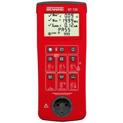 Benning ST 725 Gerätetester VDE-Norm 0701-0702