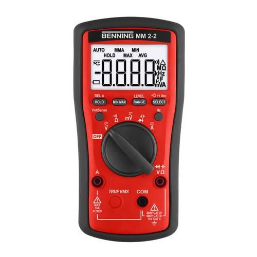 Benning MM 2-2 Hand-Multimeter digital CAT II 1000 V, CAT III 600 V, CAT IV 300 V Anzeige (Counts): 6000