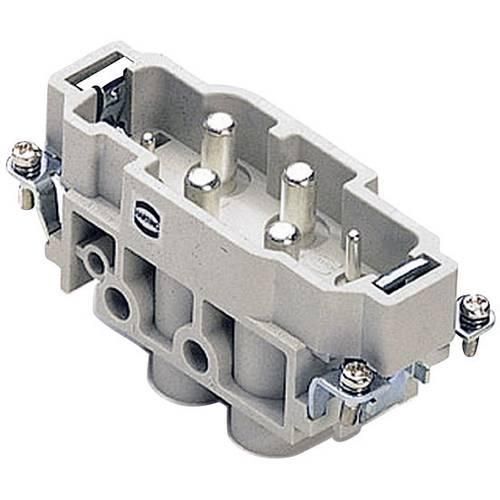 Harting 09 38 006 2601 Stifteinsatz Han® Com 4 + 2 + PE Schrauben 1 St.