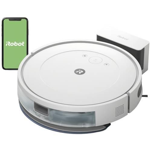 iRobot Combo Y0112 Saug-und Wischroboter Weiß App gesteuert, Sprachgesteuert, kompatibel mit Amazon Alexa, kompatibel mit Google Home