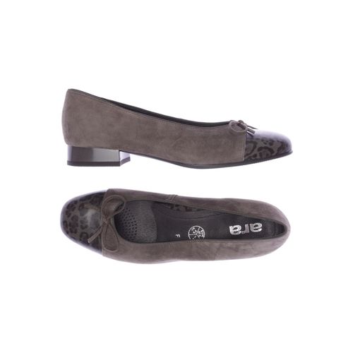 Ara Damen Ballerinas, grau, Gr. 37.5