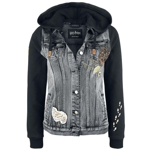 Harry Potter I Solemnly Swear Jeansjacke black denim in M