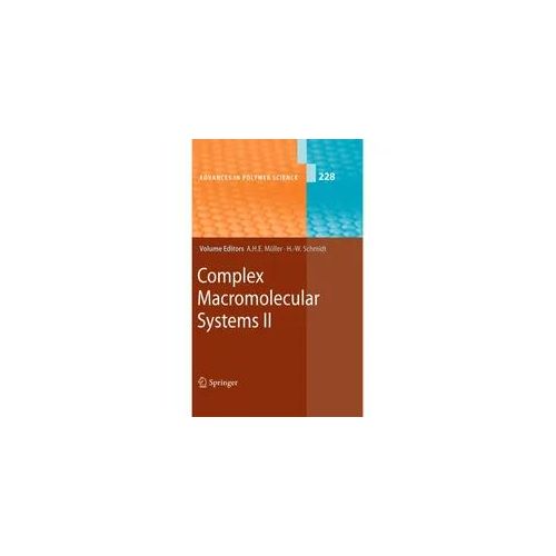 Complex Macromolecular Systems Ii Kartoniert (TB)