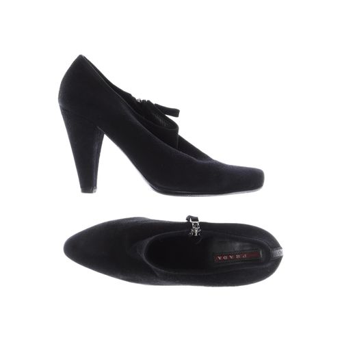 Prada Damen Halbschuh, schwarz, Gr. 39