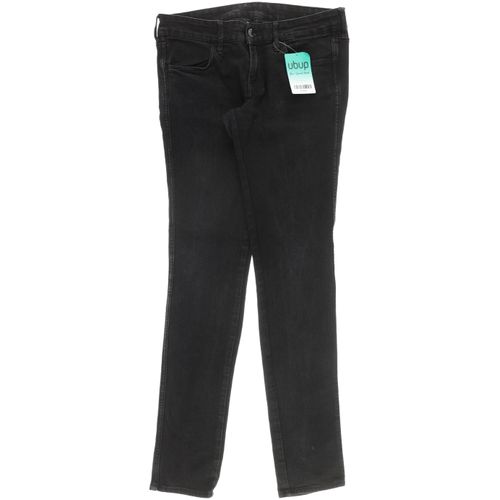 H&M Damen Jeans, schwarz, Gr. 28