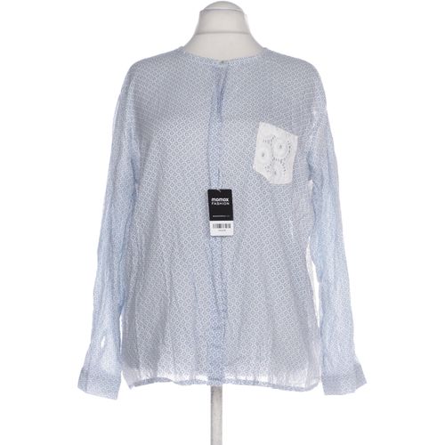 Emily van den Bergh Damen Bluse, hellblau, Gr. 52