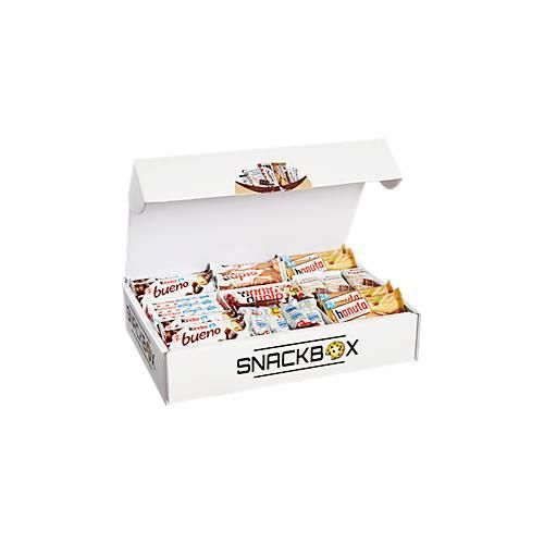 Snackbox Ferrero-Edition Mixpaket, 100 Artikel, 7 verschiedene Snacks, sortiert