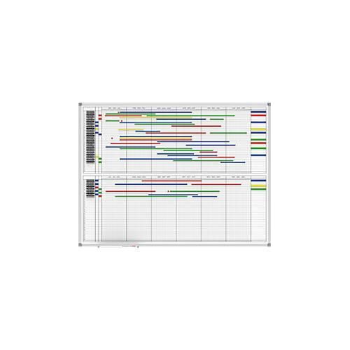 MAUL Jahresplaner Basic 6-35-12/9 SET, inkl. Magnetbändern und Schere