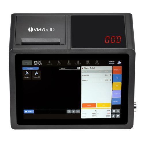 Olympia Registrierkasse T110 Touch für Gastronomie und Handel