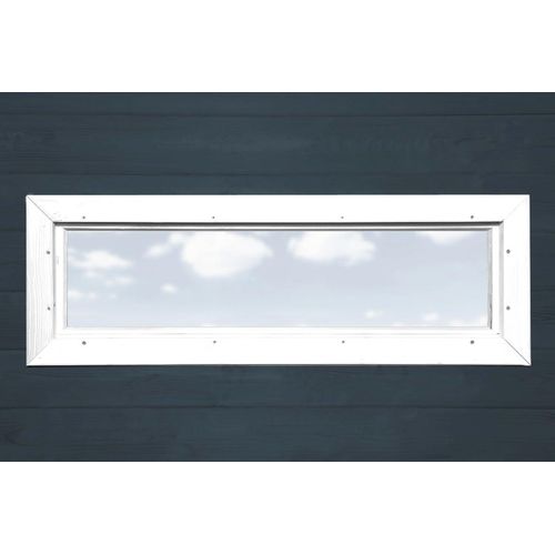 Fenster WEKA Gr. B/H: 125cm x 40cm, weiß BxTxH: 125x5,9x40 cm