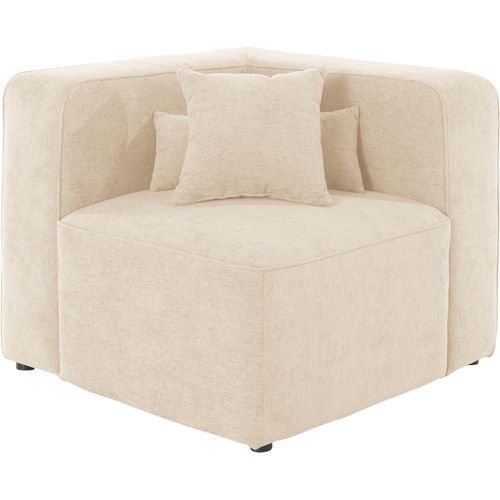 Sofa-Eckelement ANDAS "Sundstrup" Polsterelemente Gr. Struktur weich, beige Modulserie, individuelle Zusammenstellung