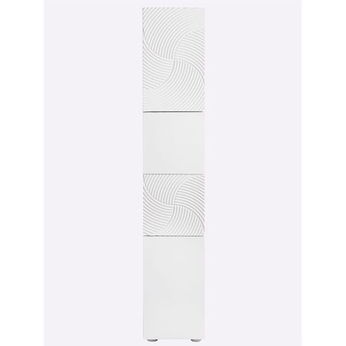 Hochschrank HEINE HOME, weiß, B:30cm H:162cm T:30cm, MDF, Schränke