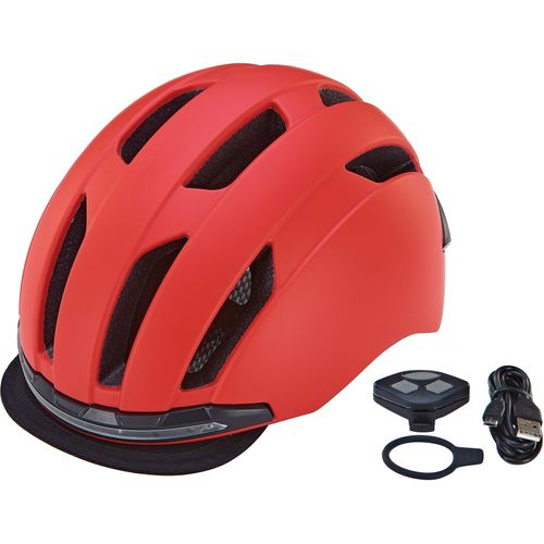 Fahrradhelm PROPHETE Gr. 58, rot, Helme, 58/61 Kopfumfang: 58cm - 61cm