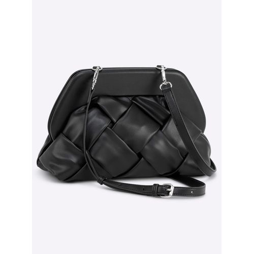 Handtasche HEINE Gr. B/H/T: 29cm x 20cm x 13cm, schwarz Damen Taschen