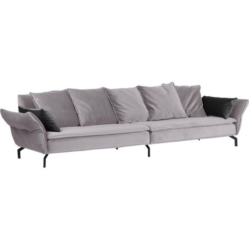 Big-Sofa GUTMANN FACTORY, grau, B:370cm H:87cm T:110cm, 100% Polyester, Sofas