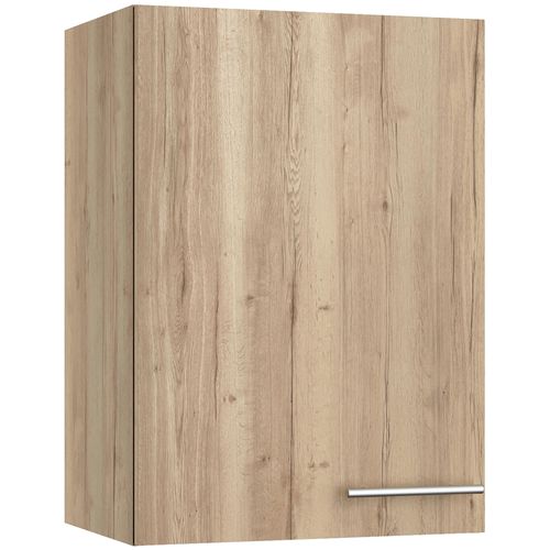 Hängeschrank OPTIFIT "Lilly" Schränke Gr. B/H/T: 50cm x 70,4cm x 34,6cm,, braun (wildeiche/wildeiche-wildeiche) Breite 50 cm, 1 Tür, 2 Einlegeböden