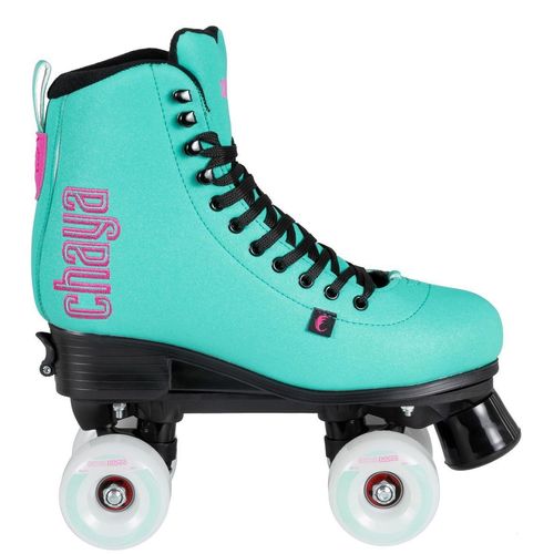 Rollschuhe CHAYA "Bliss" Inlineskates_Rollschuhe_Schlittschuhe Gr. 39/42, bunt (pink, schwarz, türkis, weiß) Kinder