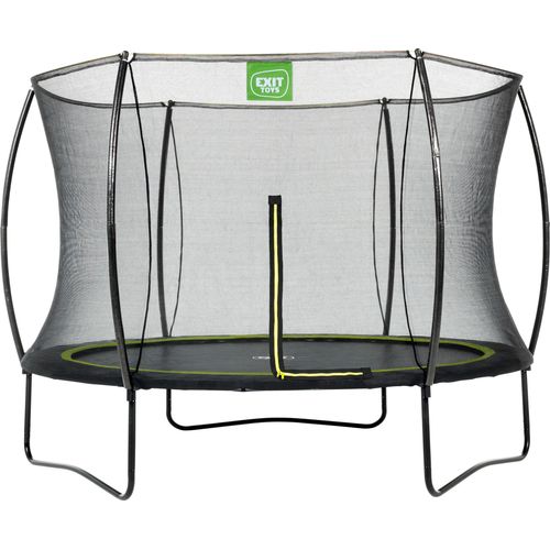 Gartentrampolin EXIT "Silhouette" Trampoline Gr. Ø 244cm, schwarz Kinder