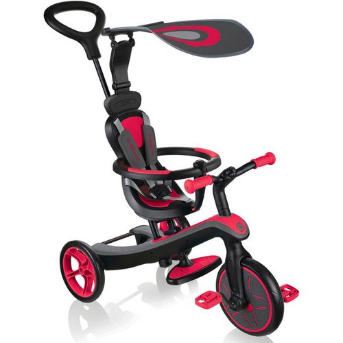 Dreirad GLOBBER "EXPLORER TRIKE 4in1" Dreiräder rot Kinder