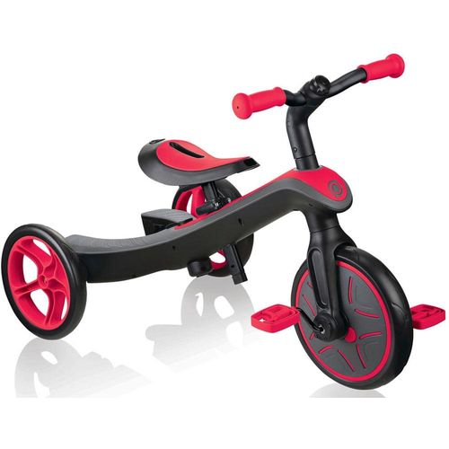 Dreirad GLOBBER "EXPLORER TRIKE 2in1" Dreiräder rot Kinder