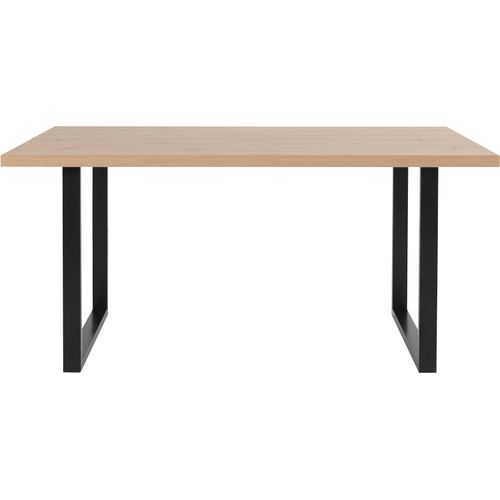 Esstisch FORTE Tische Gr. B/H/T: 140cm x 74,1cm x 90cm, braun (artisan eiche, schwarz) Breite 140 cm