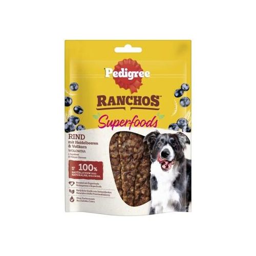 Pedigree Ranchos Superfoods 7x70g Rind