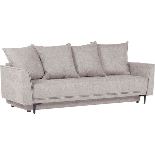 Schlafsofa GUTMANN FACTORY, beige, B:235cm H:70cm T:108cm, 100% Polyester, Sofas