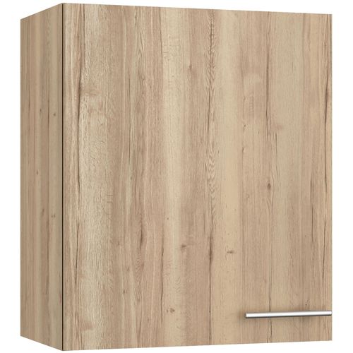 Hängeschrank OPTIFIT "Lilly" Schränke Gr. B/H/T: 60cm x 70,4cm x 34,6cm,, braun (wildeiche/wildeiche-wildeiche) Breite 60 cm, 1 Tür, 2 Einlegeböden