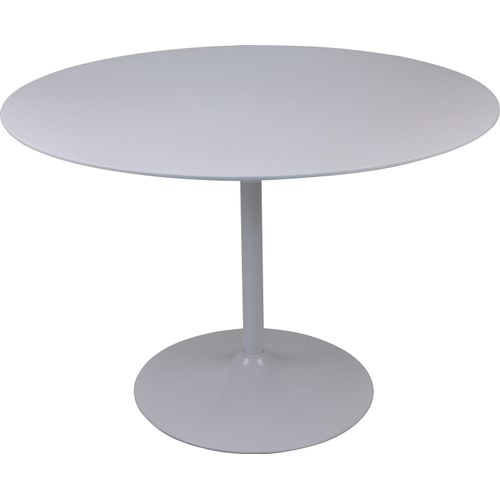 Bistrotisch SALESFEVER, weiß (weiß, weiß, weiß), B:110cm H:75cm T:110cm, Tische, Hochglanz lackiert