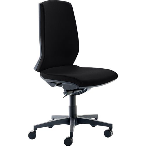 Bürostuhl MAYER SITZMÖBEL, schwarz (schwarz, schwarz), B:66,5cm H:116cm T:62cm, Stühle, 