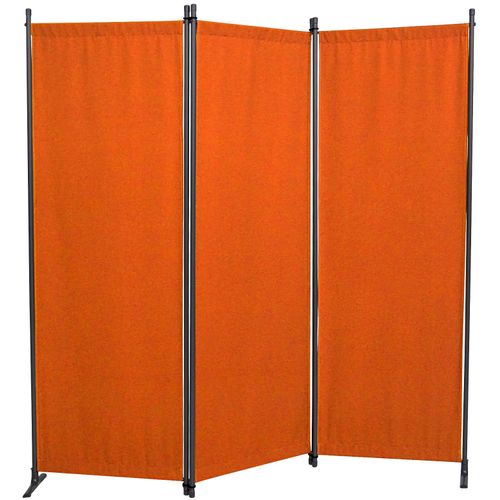 Paravent ANGERER FREIZEITMÖBEL Stellwände Gr. B/H: 170cm x 165cm, orange (BH): ca. 170x165 cm