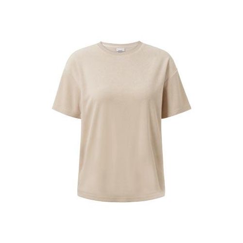 Frottier-Shirt - Beige - Gr.: L