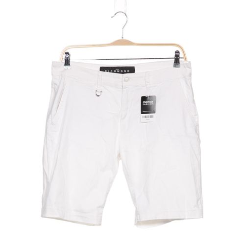 John Richmond Herren Shorts, weiß, Gr. 34