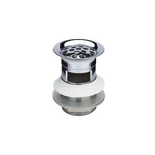Viega Schaftventil 310554 G 1 1/4x60x70mm, edelmatt/velourchrom, mit Sieb
