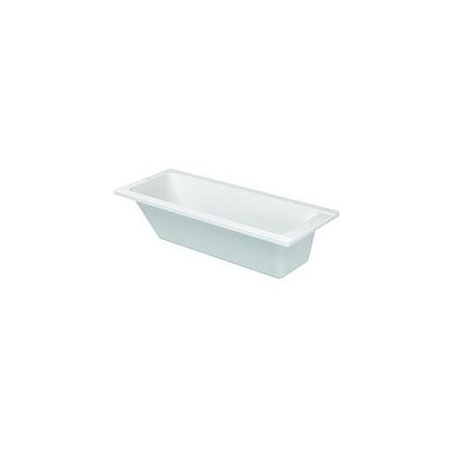 Duravit Badewanne D-Code 700098000000000 Einbauversion, Ablauf Fußseite, weiss