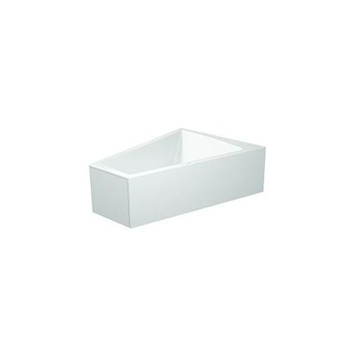 Duravit Badewanne Paiova 700267000000000 mit angeformter Acrylverkleidung und Gestell,weiss