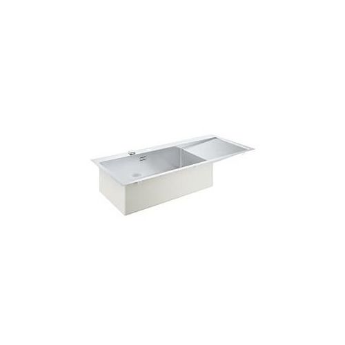 Grohe Spülbecken 31581SD1 116x52cm, Edelstahl, mit Abtropffläche, lh, links einbaubar
