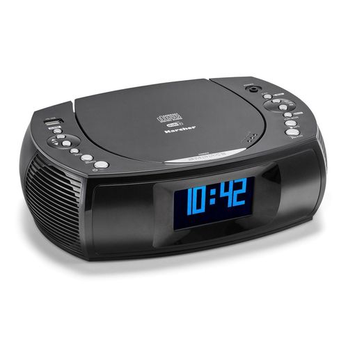 UR 1309D Radiowecker mit MP3 / CD Player und DAB+ / UKW Radio (je 20 Senderspeicher)