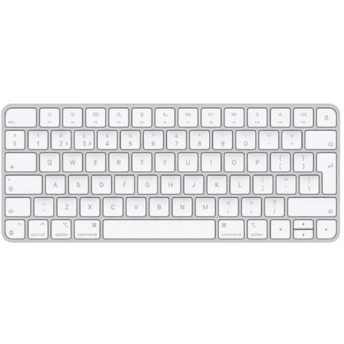 Apple Magic Keyboard Bluetooth® Tastatur US-International, QWERTY Weiß Wiederaufladbar