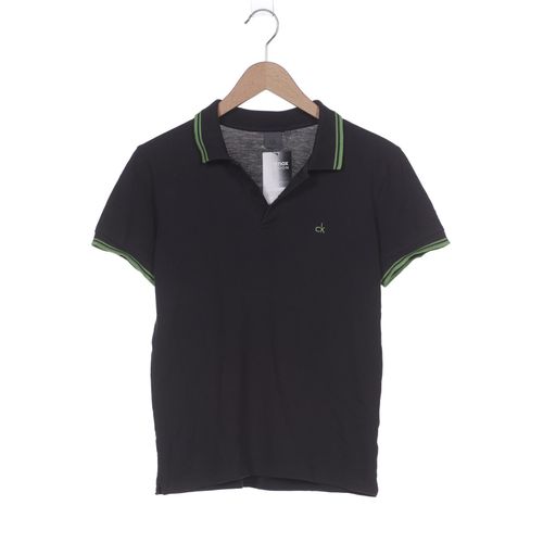 Calvin Klein Herren Poloshirt, schwarz, Gr. 46