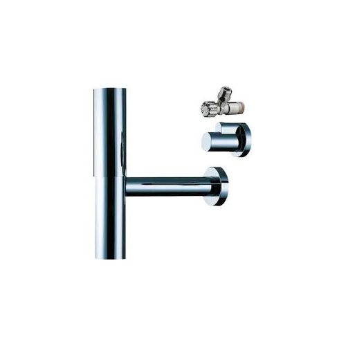 HANSGROHE Siphon "Flowstar" Siphons Designsiphon Flowstar Set, chrom silberfarben (chrom)