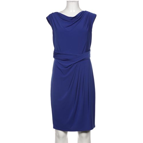 Marco Pecci Damen Kleid, blau, Gr. 40