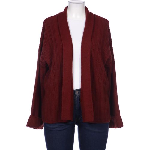 Grüne Erde Damen Strickjacke, rot, Gr. 42